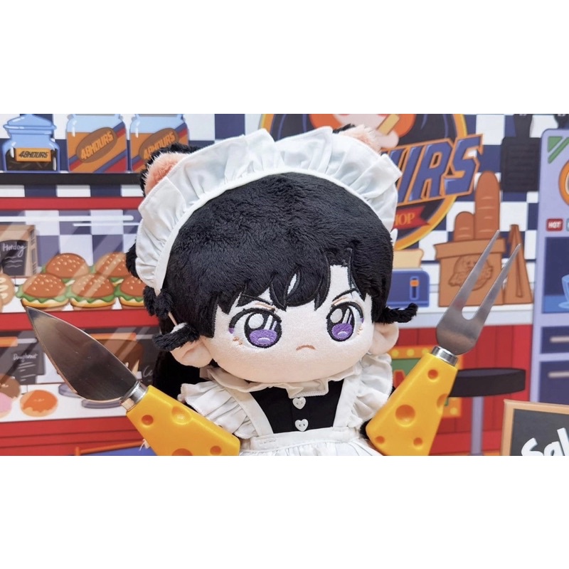 Búp bê Doll Ran Mori Meow Lilan 20cm Conan Anime
