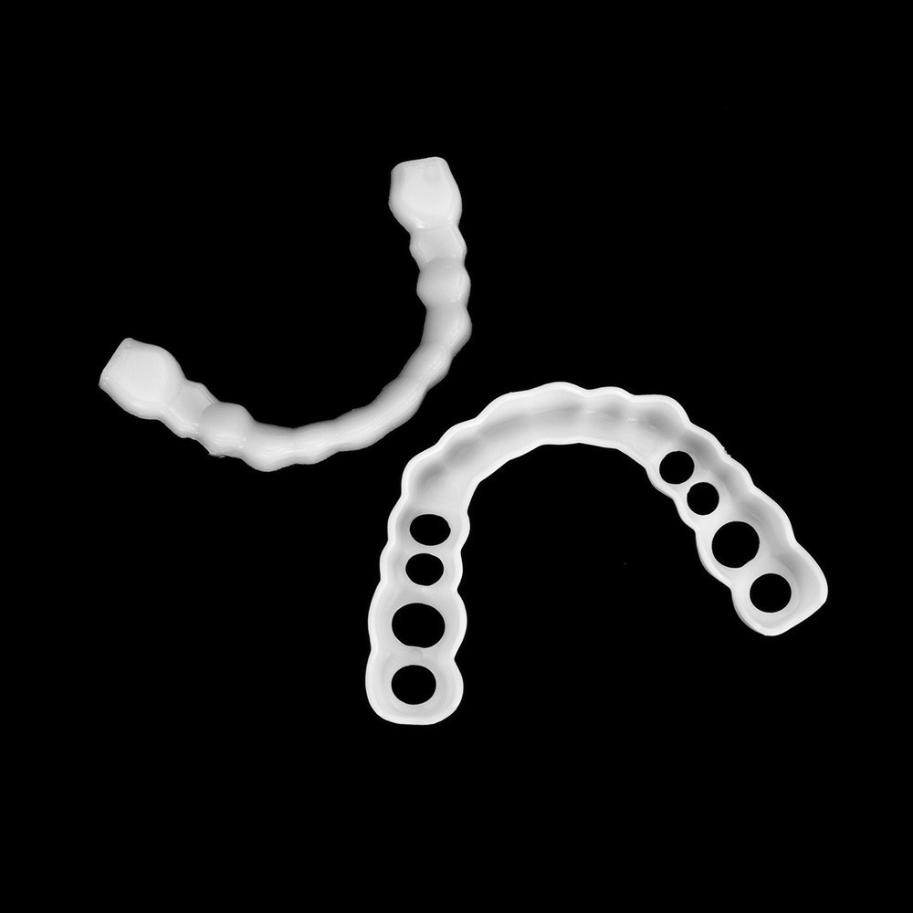 Bộ 2 bọc răng trắng có thể tái sử dụng