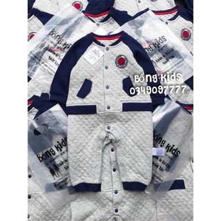 Playsuit Bé Trai Trần Trám Logo Bóng Chày