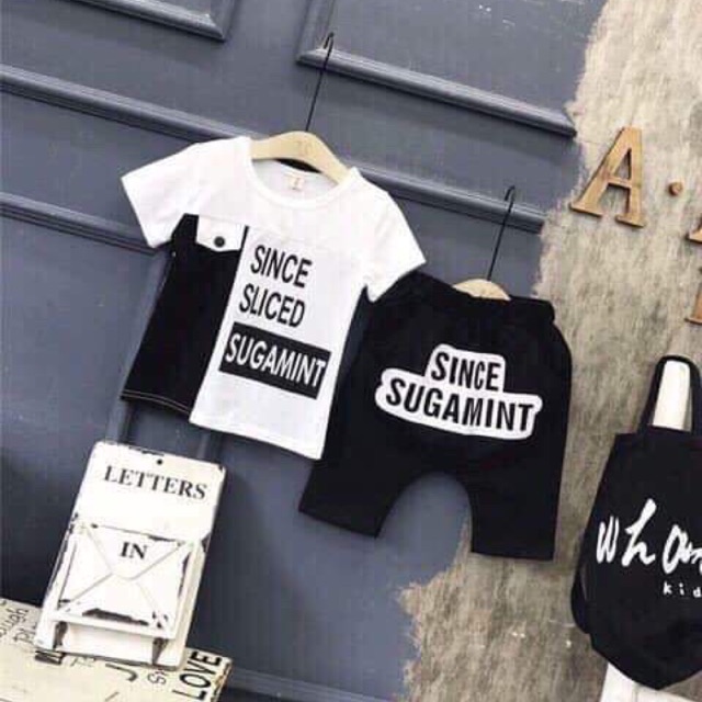 Combo 2 bộ bé trai