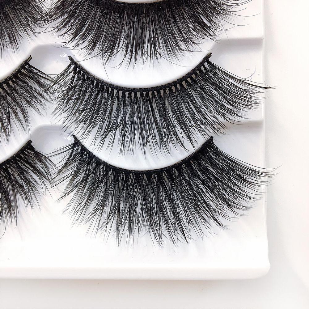 Bộ 5 Cặp Lông Mi Giả SKONHED Dài Và Dày Đủ Kiểu Handmade
