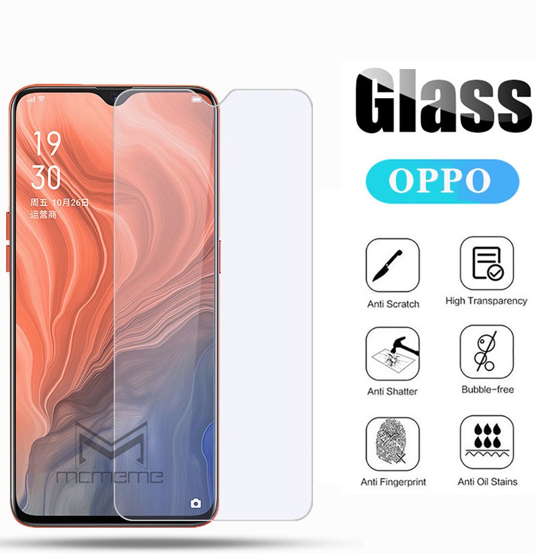 Kính cường lực OPPO A16 A94 A15 A15s F11 R17 R15 Pro A5s F9 F7 F5 A93 A73 A92 A72 A52 A71 A5 A9 A91 A3s 2020 A53 2.5D trong suốt vát cạnh