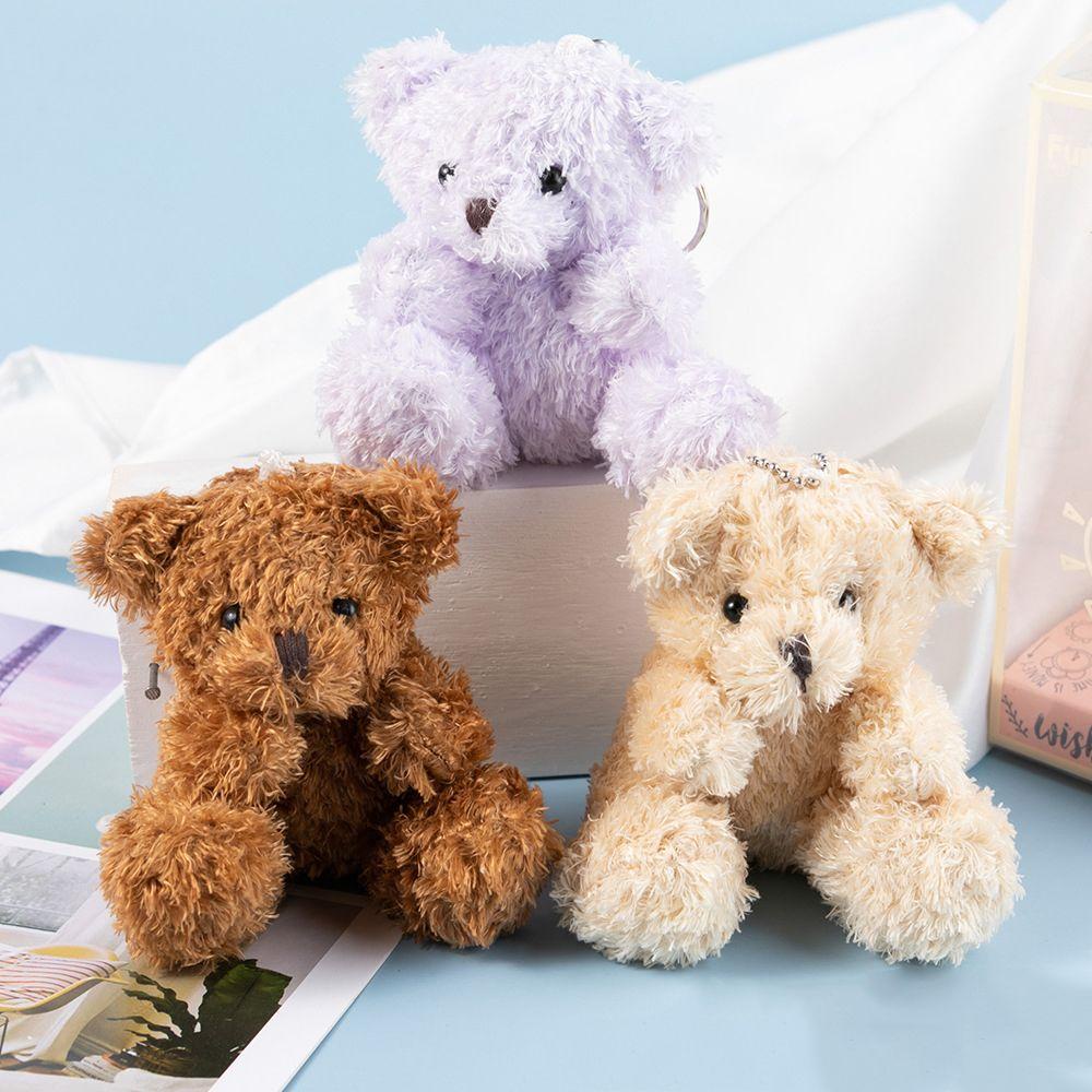 Móc Khóa Gấu Bông Teddy DIY Dễ Thương