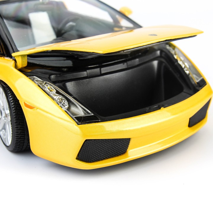 MÔ HÌNH LAMBORGHINI GALLARDO SPYDER YELLOW 1:18 BBURAGO - MH18-12016