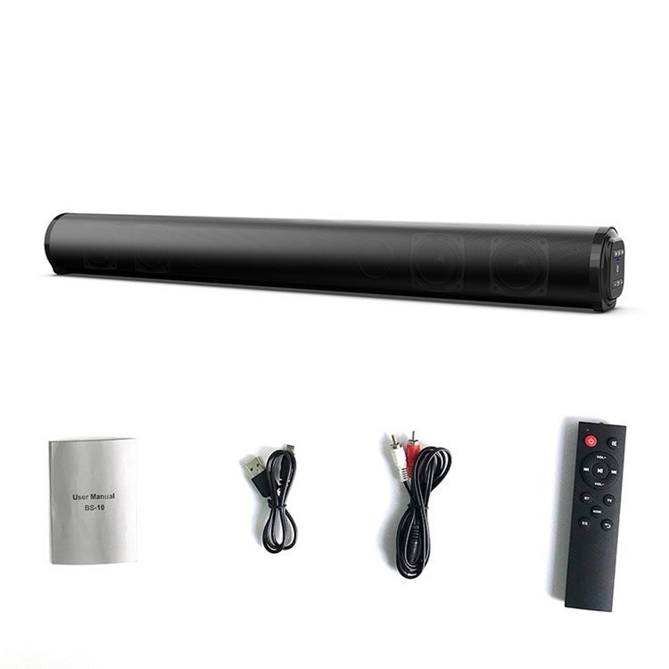 Loa Thanh Siêu Trầm Bluetooth Gaming Soundbar 20W Để Bàn BS-10 Dùng Cho Máy Vi Tính PC, Laptop, Tivi