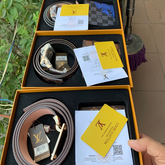 Sét thắt lưng + ví fullbox 02