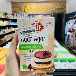 Bột Agar (Rau Câu) Hữu Cơ Ruf