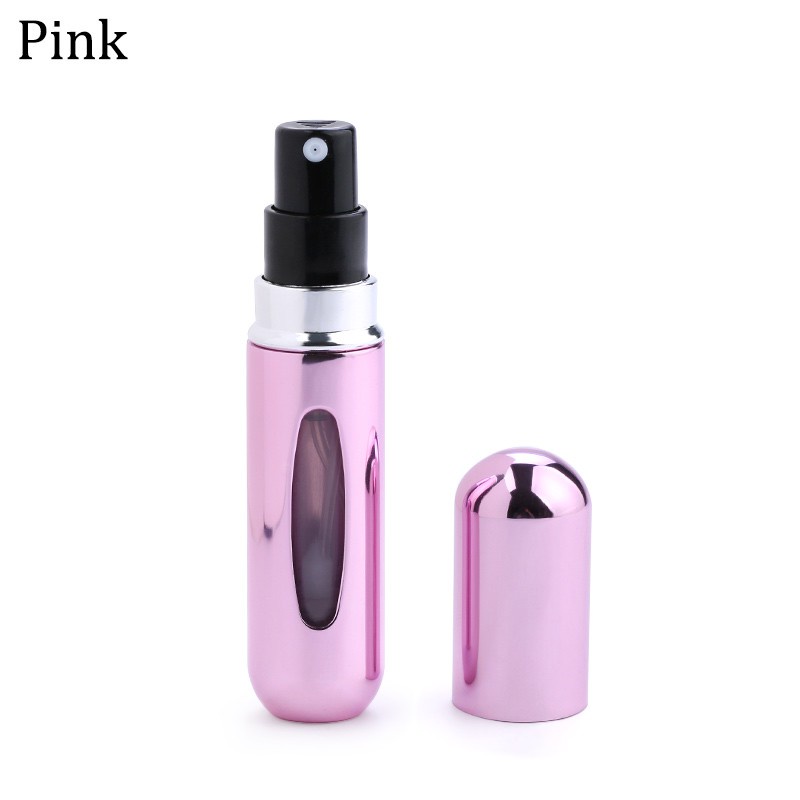 Chai Xịt Nước Hoa Mini 5ml Bằng Nhôm Tiện Dụng Mang Theo Du Lịch