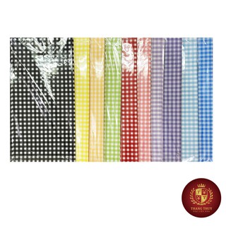 Giấy gói hoa và quà tặng handmade Bóng mờ caro classic 60cm x 60cm 20 tờ