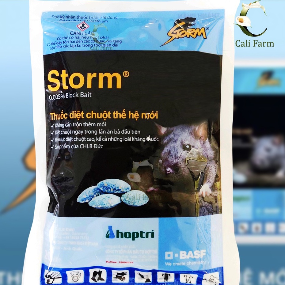 Diệt chuột STORM dạng viên thế hệ mới