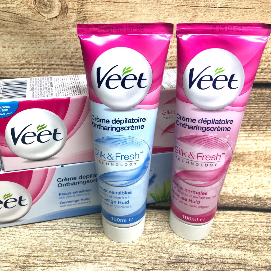 [Mã COS2704 giảm 8% đơn 250K] Kem Tấy Lông Đa Năng Veet Silk&Fresh 100ML Chính Hãng Pháp NPP Shoptido | BigBuy360 - bigbuy360.vn