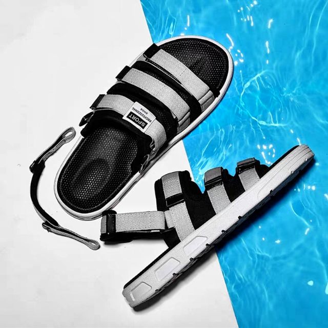 Giày sandal học sinh sinh viên quai ngang - Full size nam nữ