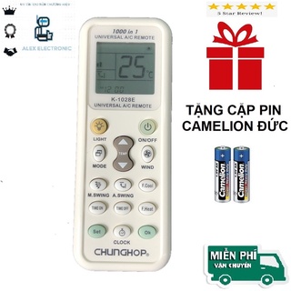 REMOTE MÁY LẠNH ĐA NĂNG CHUNGHOP K-1028E - ĐIỀU KHIỂN ĐIỀU HÒA ĐA NĂNG CHUNGHOP K-1028E-Điện tử Alex-tặng kèm pin