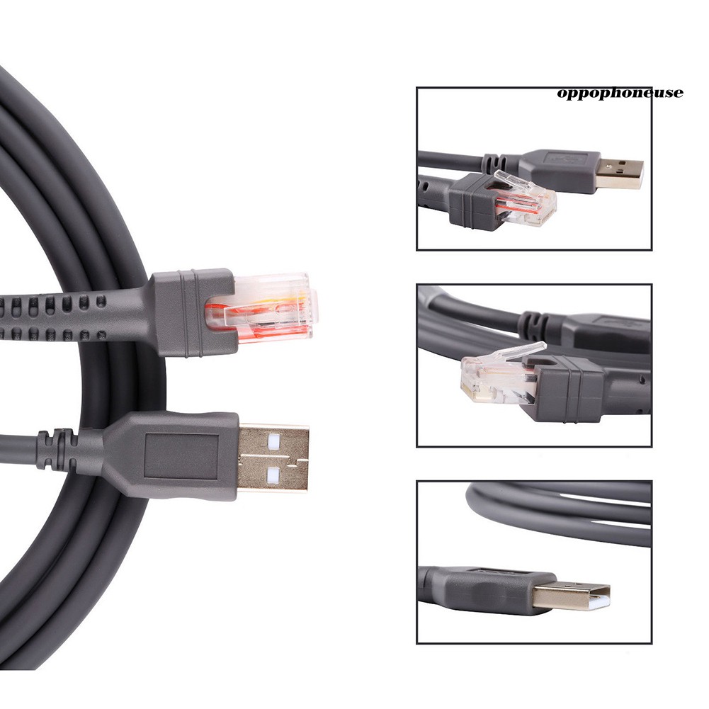 Dây Cáp Usb 2.0 A Sang Rj45 Cho Máy Scan Mã Vạch Ls1203 Ls2208