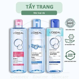 Nước tẩy trang Loreal - L'Oreal Paris 3-in-1 Micellar Water