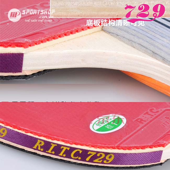 Vợt bóng bàn 729 very 2 sao ⚡ Vợt đánh bóng bàn cho người mới tập