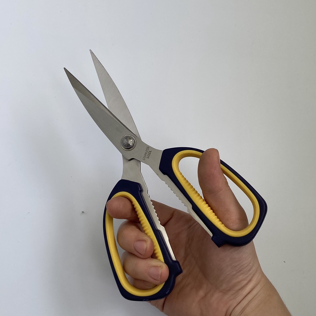 KÉO ĐA NĂNG INOX cắt gà, cá, kẹp cua,...H4