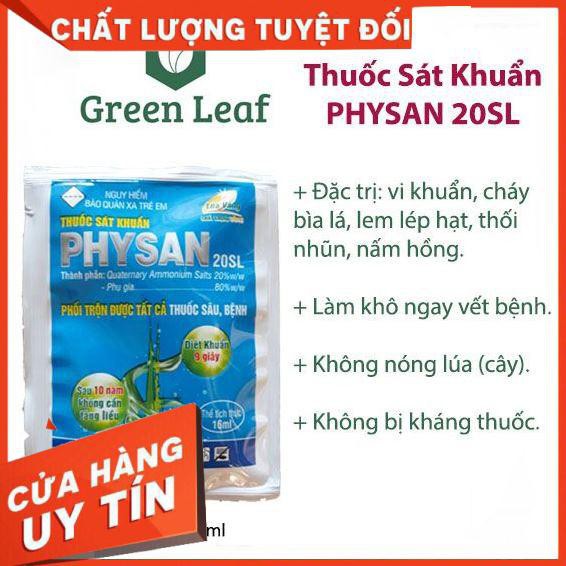 Hàng chất lượng  PHYSAN 20sl chuyên Cháy Bìa Lá - Lem Lép Hạt