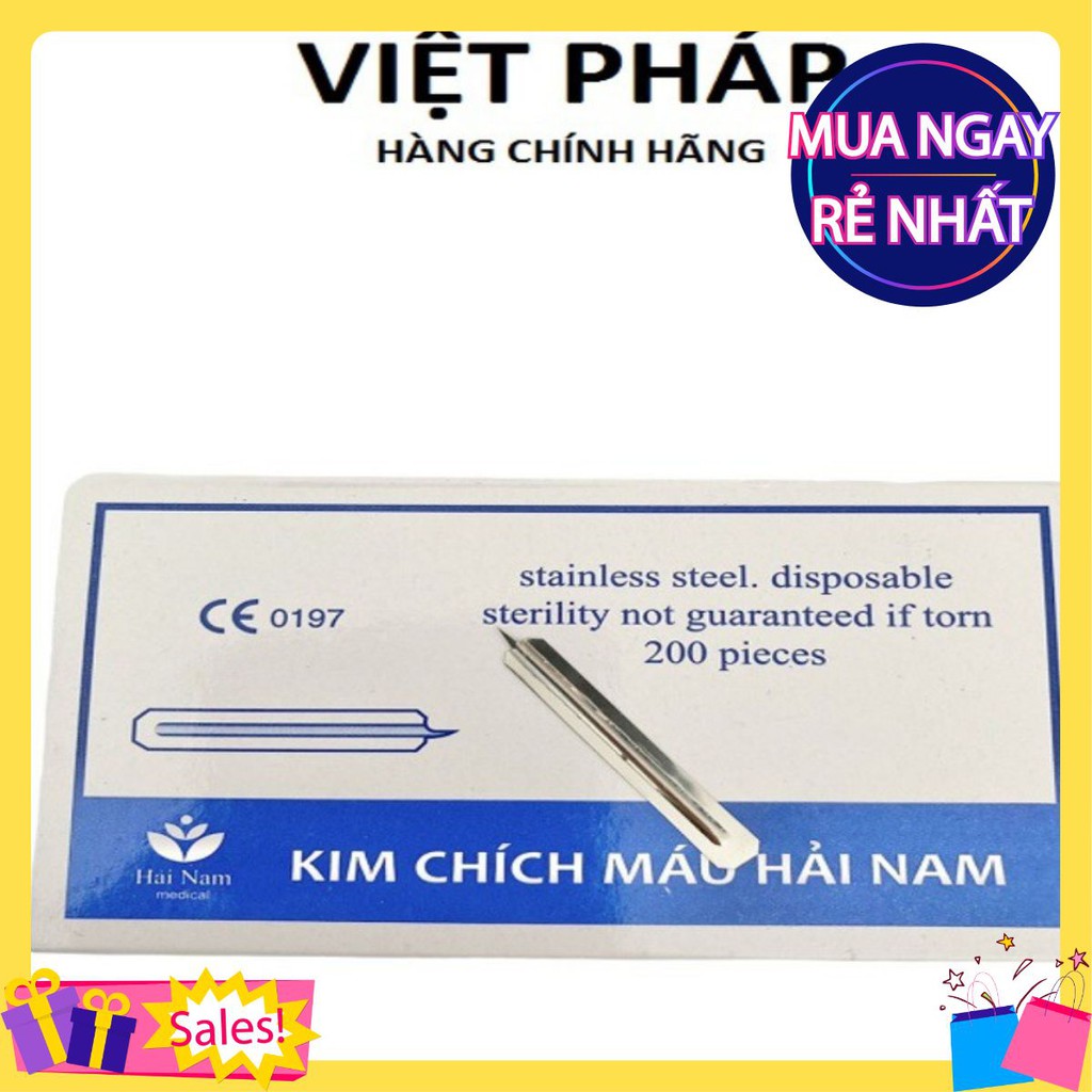 Kim Chíc Mụn Hộp 200 Chiếc dùng cho spa tmv