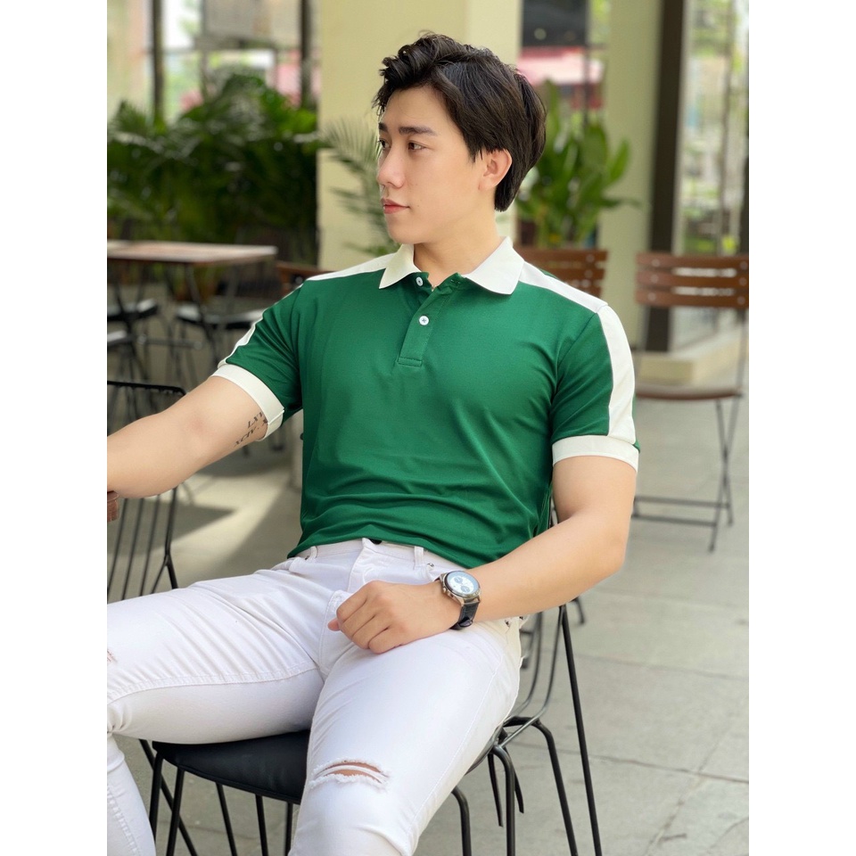 [Tổng Hợp] Áo Thun Polo Vải Cá Sấu Cao Cấp, Áo Thun Trụ Premium Dành Cho Nam Siêu Đẹp-HK