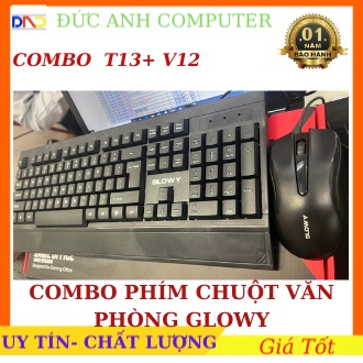 Combo Phím Chuột Gloway Có Dây, Chính Hãng 100%, Bảo Hành 12 Tháng , 1 Đổi 1