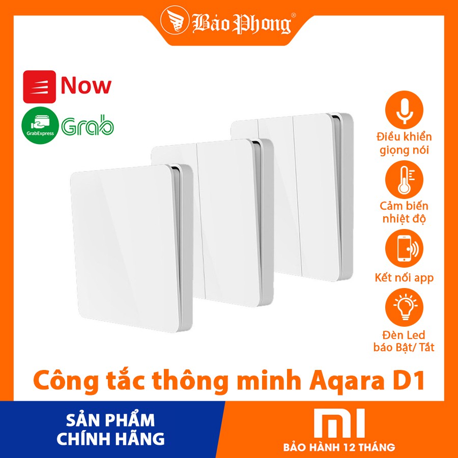 Công tắc thông minh dán tường Aqara Zigbee D1