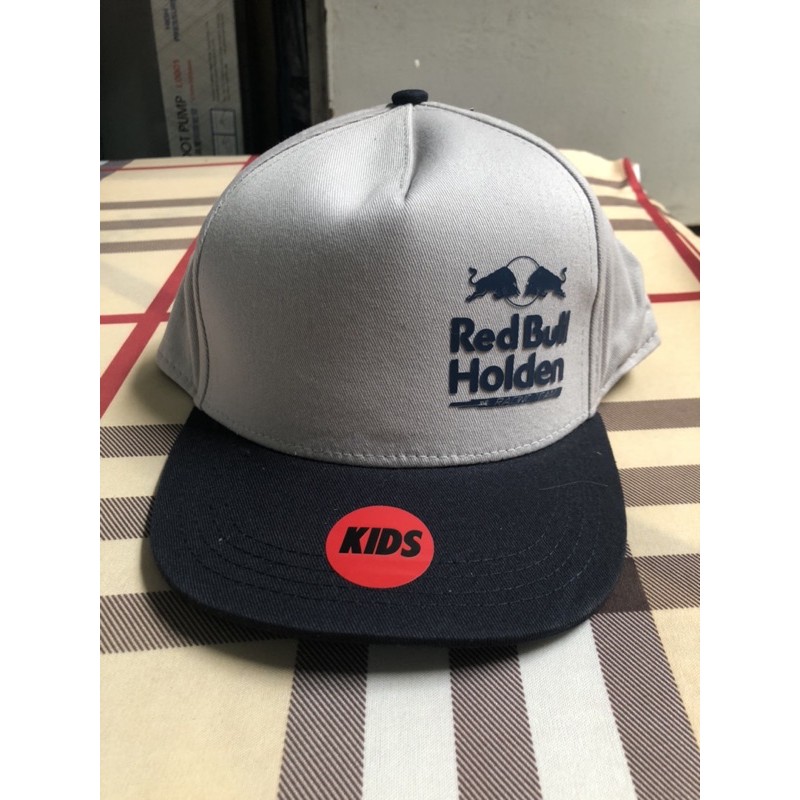 Nón trẻ em hiệu Red Bull Holden Racing Team Youth Flat Peak Cap - Grey/Navy