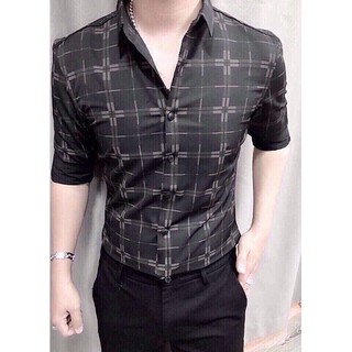 Kman_Áo sơ mi Kate lụa in 3D cao cấp ( 3 màu )