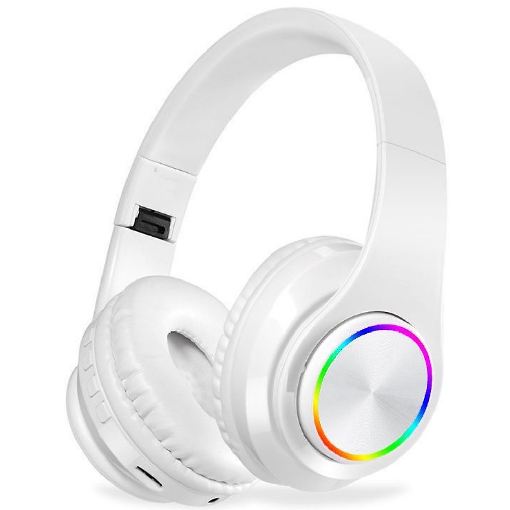 Tai Nghe B39 Bluetooth 5.0 Chụp Tai Nghe Nhạc Cực Hay Có Đèn LED,Có hỗ trợ thẻ nhớ, tặng kèm jack 3.5mm, Bảo Hành 1 Năm