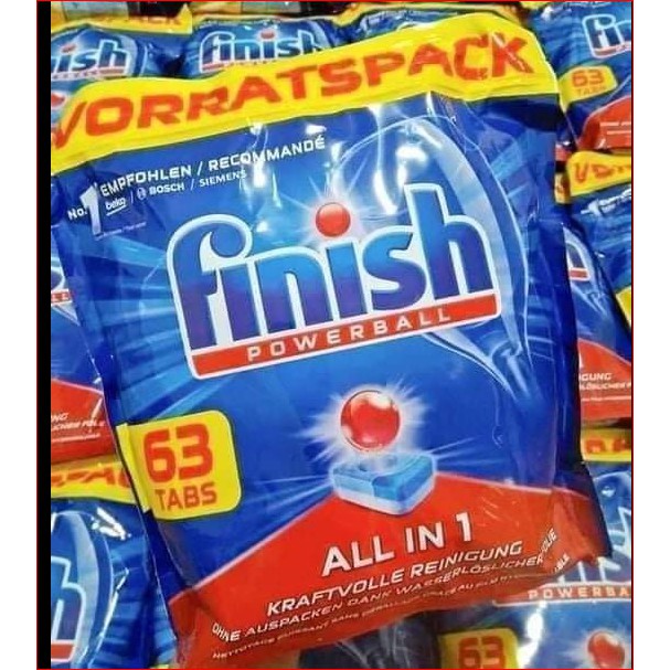 Viên rửa bát Finish QUANTUM 48 viên