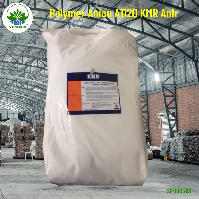 [Bán sỉ] Polymer Anion A1120 KMR Anh, chất keo tụ tạo bông (Bao 25 Kg)