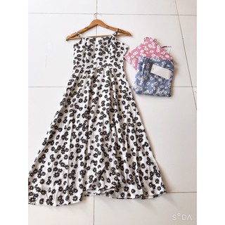 Váy 2 dây cúc họa mi
