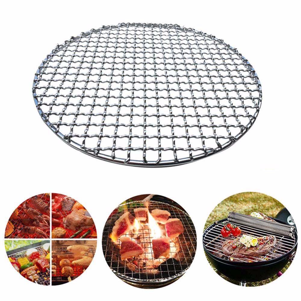Vỉ Nướng BBQ Bằng Thép Không Gỉ Chống Dính Tiện Dụng Cho Tiệc Tùng / Dã Ngoại