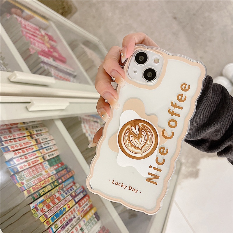 Ốp lưng iphone Ốp Điện Thoại Họa Tiết Sóng Biển Lớn Cho iphone13promax / 12 / Xs / 11 / 7 / 8 / Plus / Mini /ProMax-14 Dinuo case