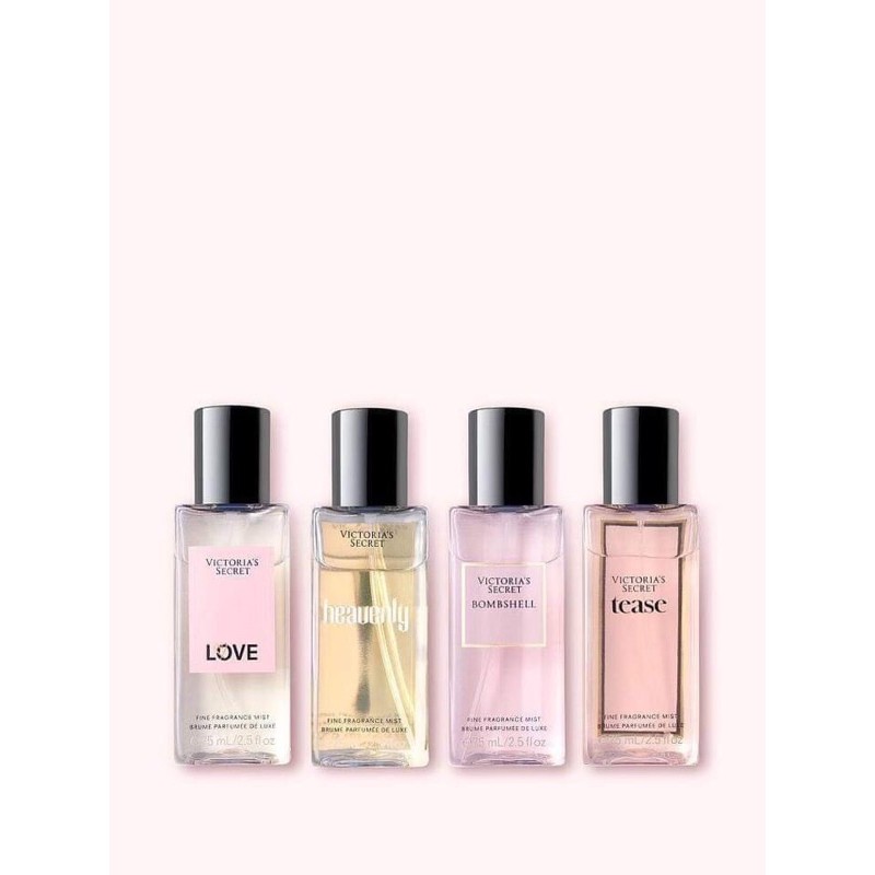 Set body mist Victoria Secret 4 chai