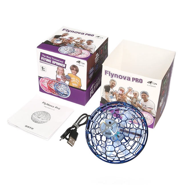 Quả cầu kì điệu bay phát sáng và tự biết bay quay lại vị trí ném