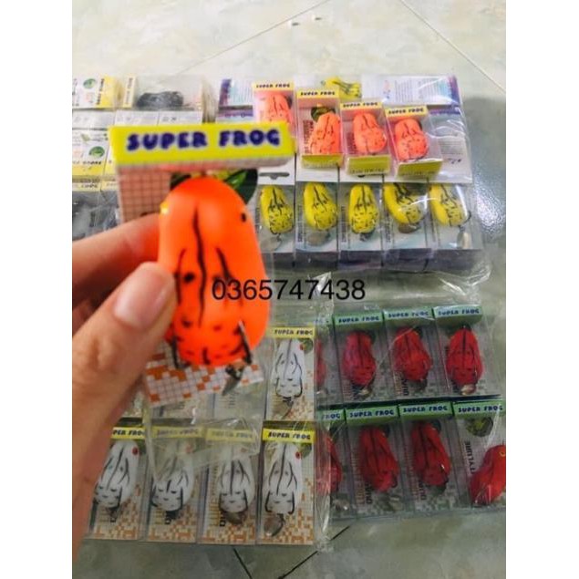 Mồi nhái câu lure cá lóc cực nhạy giá rẻ giật mình đồ câu FISHING_HD