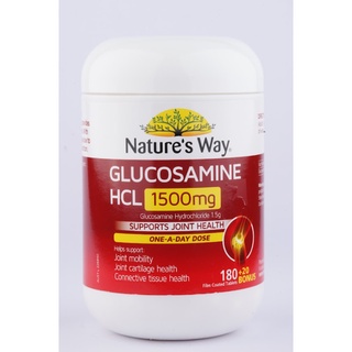 Nw0000010 - viên uống nature’s way glucosamine hcl 1500mg hộp hỗ trợ xương khớp, thoái hoá khớp