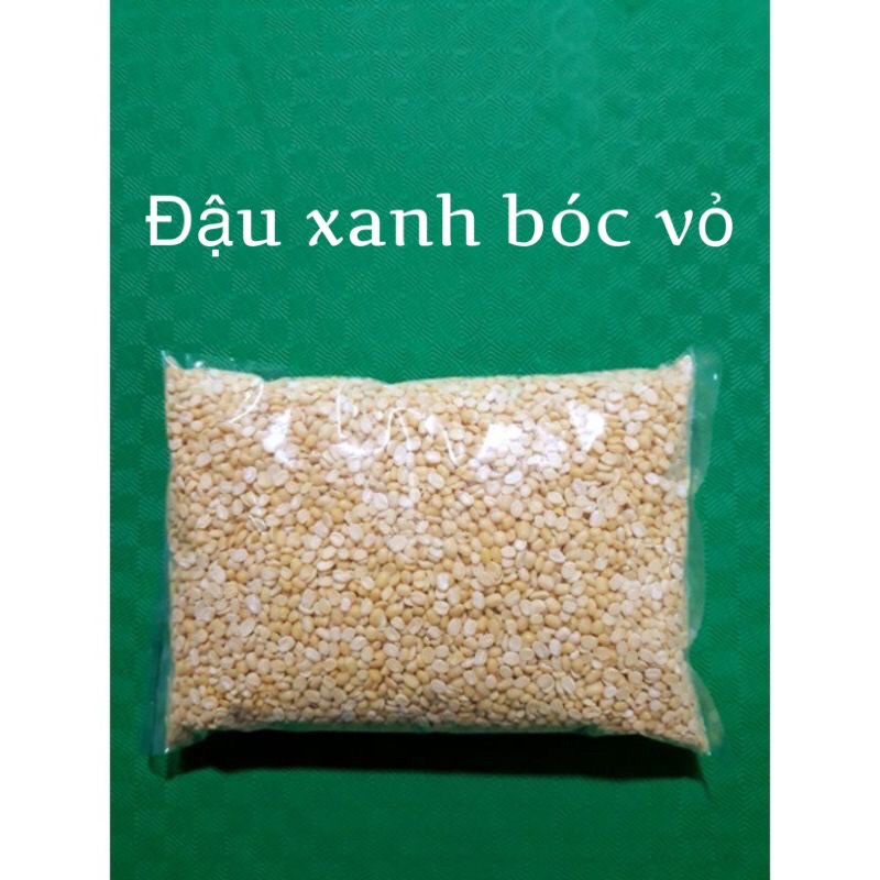 [Hàng loại 1] 500g Đậu Xanh Cà Bóc Vỏ, Đỗ Xanh Trà Vỏ, Đậu Xanh Không Vỏ, Nguyên Liệu Nấu Chè/ Nhân Bánh Siêu Ngon