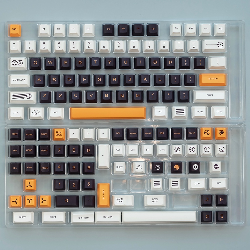 PBT keycap Cherry Profile 141 Key Dye Thăng hoa Bố cục ANSI Keycap cho bàn phím cơ Cherry MX Switch