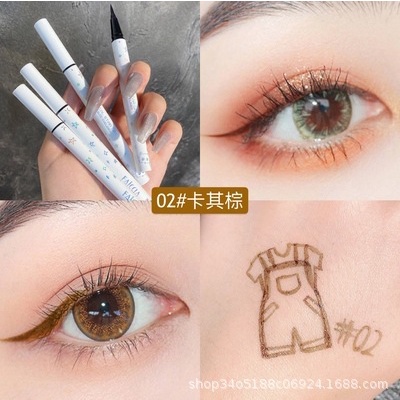 Bút Kẻ Mắt Nước Nhiều Màu Faiccia Đầu Mảnh Lâu Trôi Steal Star Cat nội địa trung | BigBuy360 - bigbuy360.vn