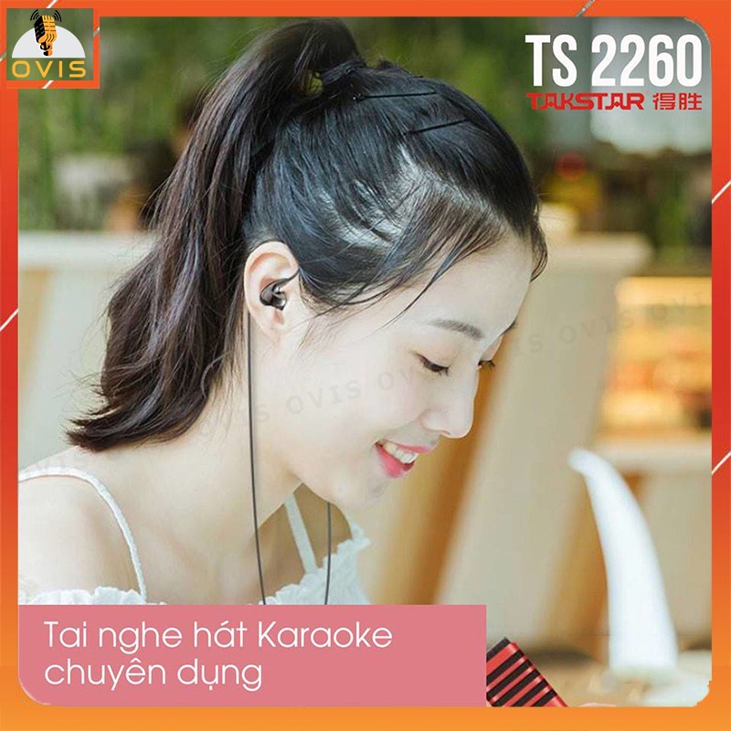 Tai Nghe Kiểm Âm Nhét Tai Takstar TS-2260