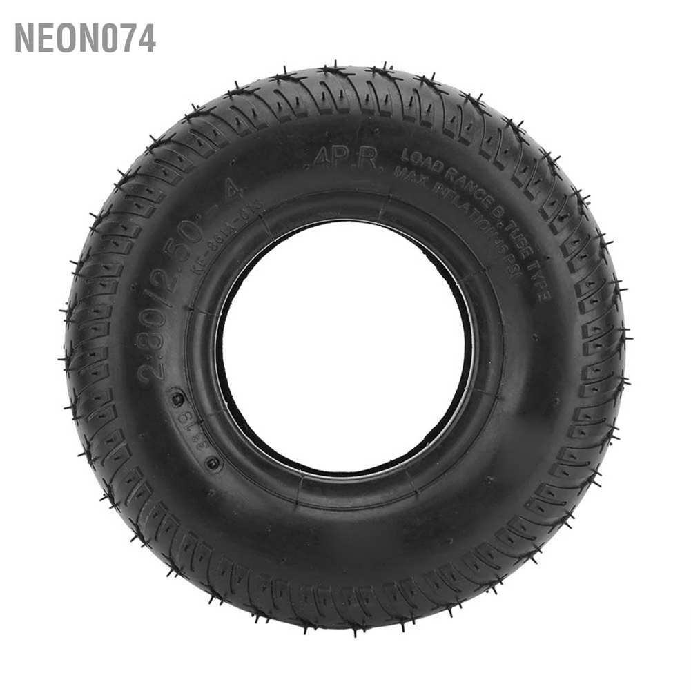 Neon074 2.80/2.50-4 Mobility Scooter Wheel Pneumatic Tyre Electric Wheelchair Tires Replacement Accessory