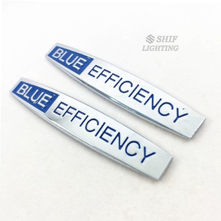 Sale 69% Bộ 2 logo in chữ BLUE EFFICIENCY bằng kim loại dùng  trang trí dòng xe Mercedes Benz,  Giá gốc 158000đ- 38C82