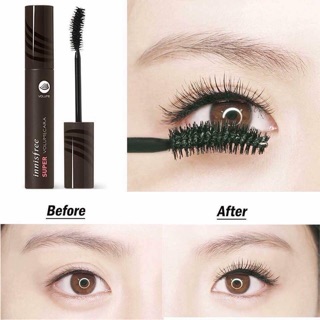 MASCARA SUPER SIÊU DÀY VÀ DÀI MI INNISFREE
