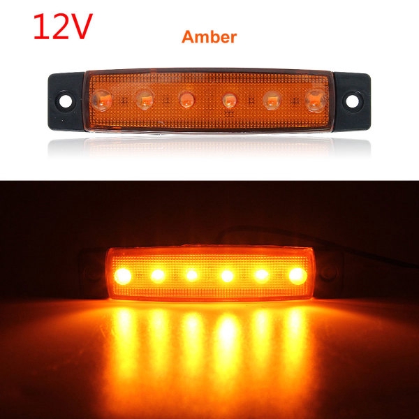 Đèn LED 6 bóng gắn hông xe tải