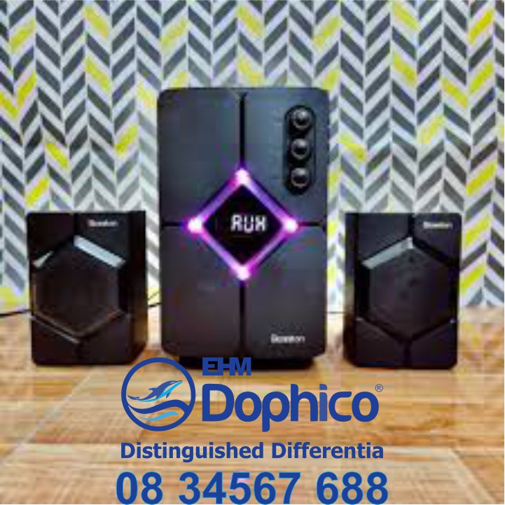 Loa vi tính 2.1 Bosston T1800 – Bluetooth –  Led RGB – AC/220V – Chính Hãng – Bảo Hành 12 tháng