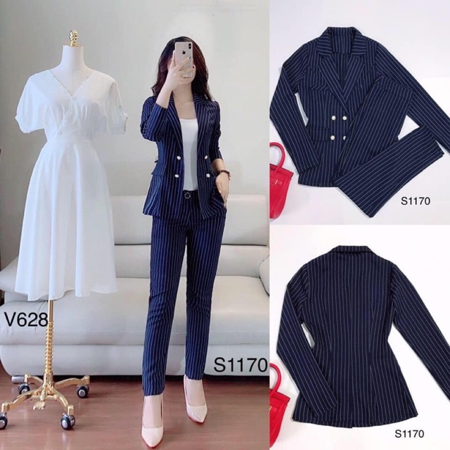 Set vest nữ