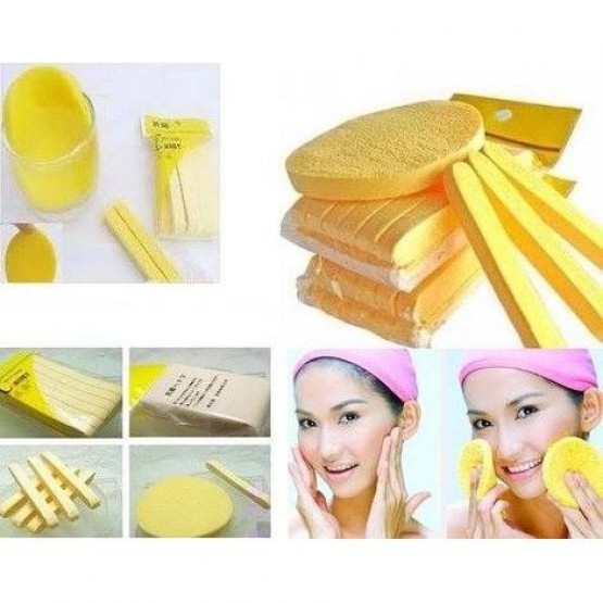 Bông Nở Rửa Mặt Bọt Biển Chivey 12 Miếng | BigBuy360 - bigbuy360.vn