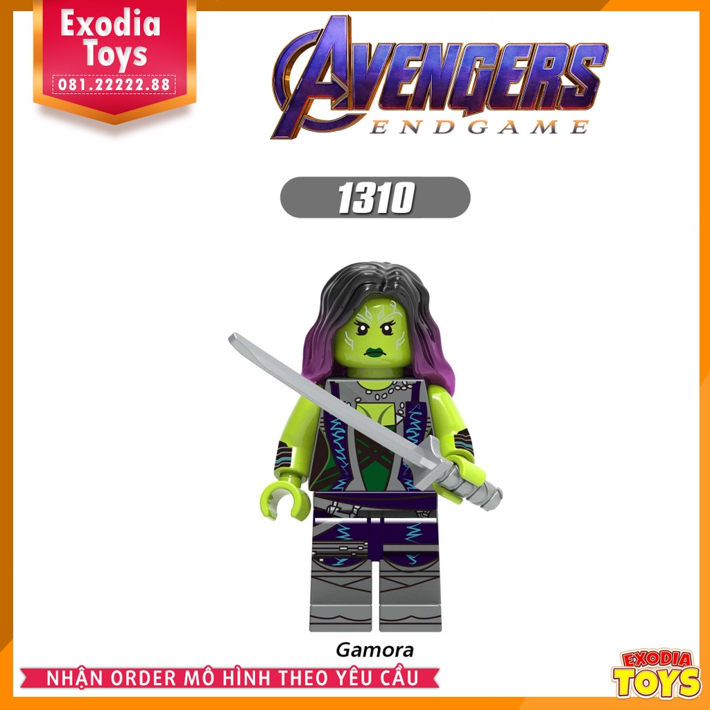 Xếp hình Minifigure Marvel Biệt đội siêu anh hùng Avengers Endgame - Đồ Chơi Lắp Ghép Sáng Tạo - XINH X0263